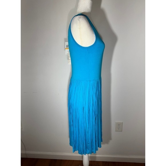 Spense Cool Aqua Blue Sleeveless Dress - Size Small - Picture 4 of 8